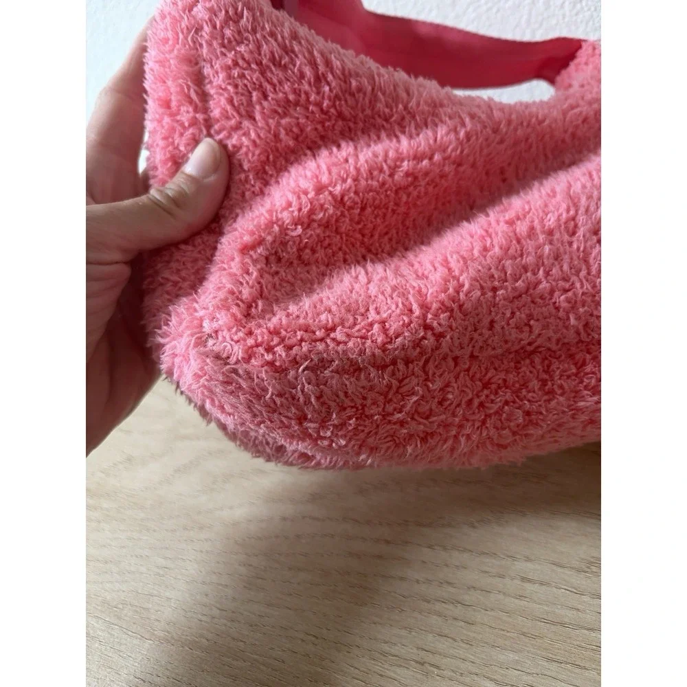 Prada Pink Fur Hobo Underarm Shoulder Bag
